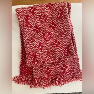 Louis Vuitton Wool-Silk Logomania Scarf